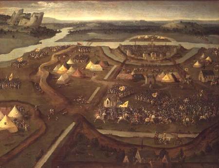 The Battle of Pavia in 1525 od Joachim Patinir