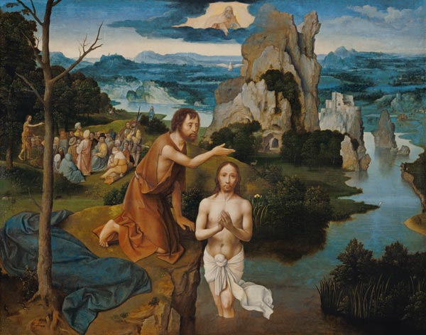 The Baptism of Christ od Joachim Patinir
