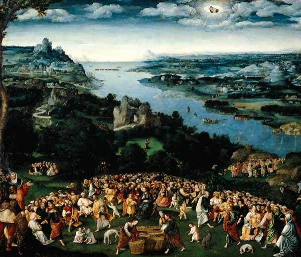 The Feeding of the Five Thousand od Joachim Patinir