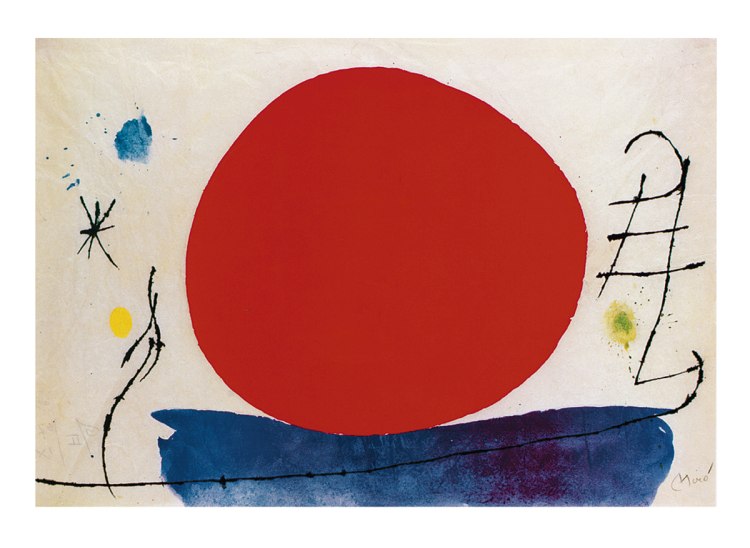Senzo titolo, 1967 - (JM-254) od Joan Miró