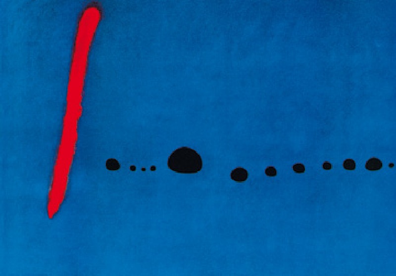 Bleu II  - (JM-512) od Joan Miró