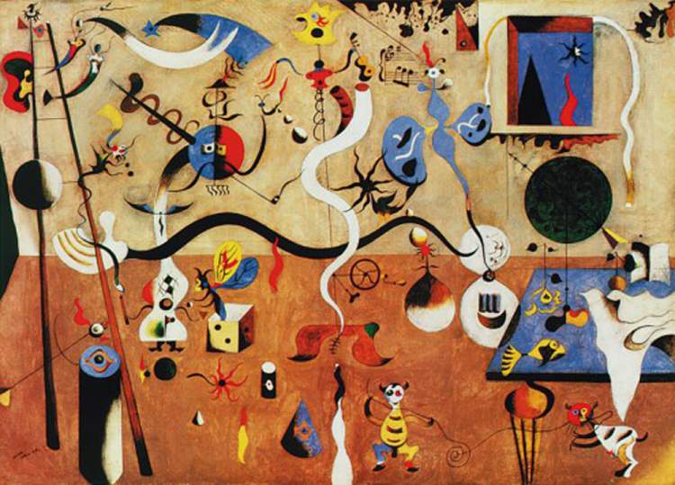Il carnevale d'Arlecchino  - (JM-252) od Joan Miró