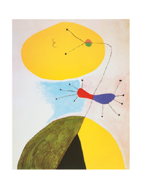 Portrait, 1938 - (JM-659) od Joan Miró