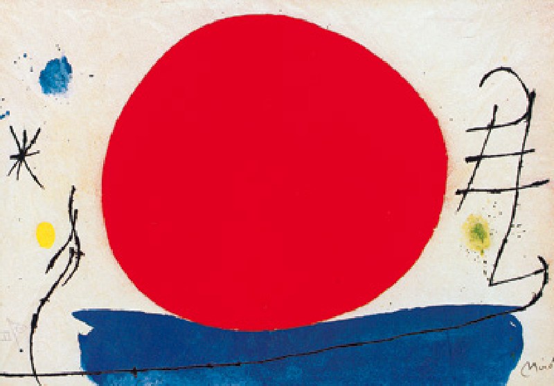 Senza titolo - (JM-13) od Joan Miró