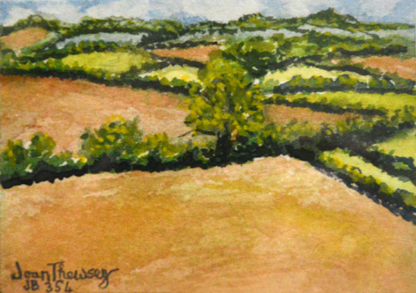 Little Suffolk Landscape od Joan  Thewsey
