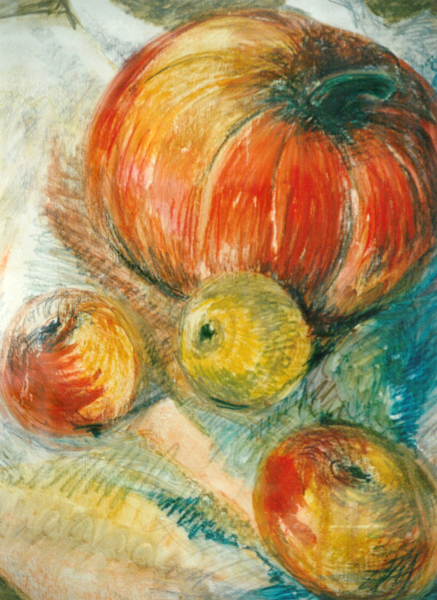 Pumpkin with Apples od Joan  Thewsey