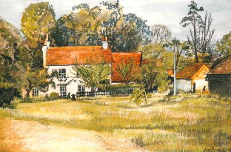 The Pink Cottage, Hedgerley Green