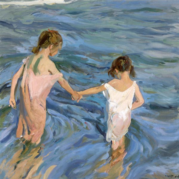 Children in the Sea od Joaquin Sorolla