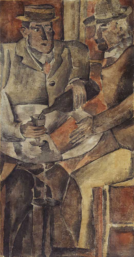 Cafe Gathering, c.1926 od Joaquin Torres-Garcia