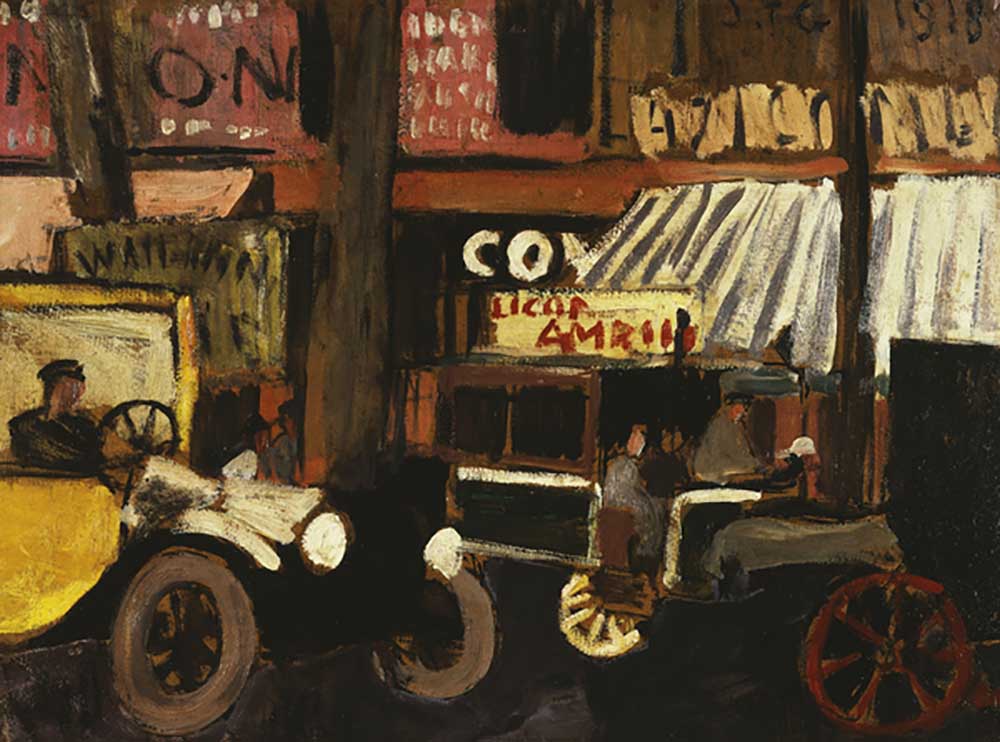 Taxi, 1918 od Joaquin Torres-Garcia