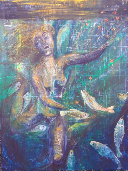 ophelia, woman underwater od jocasta shakespeare
