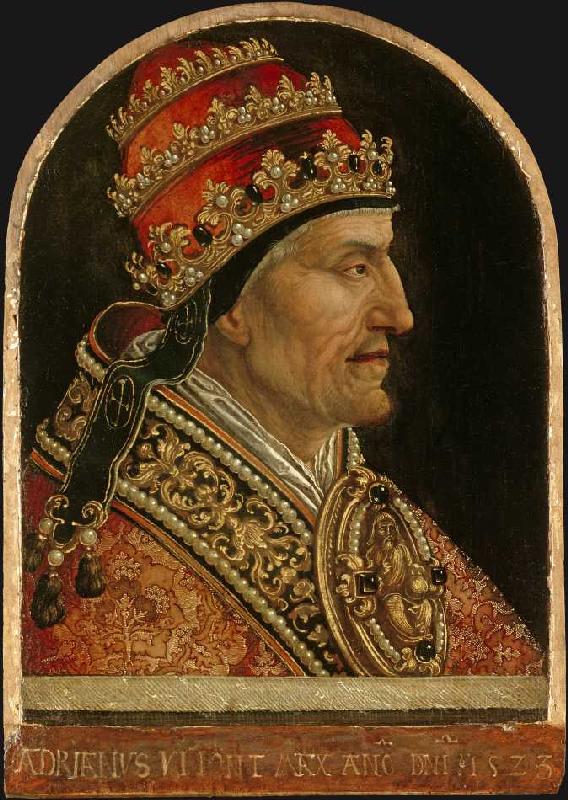 Papst Hadrian VI od Jörg Breu