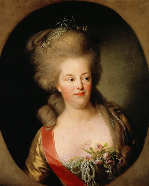 Princess of Württemberg a later duchess Friederike of Oldenburg od Joh. Friedrich August Tischbein