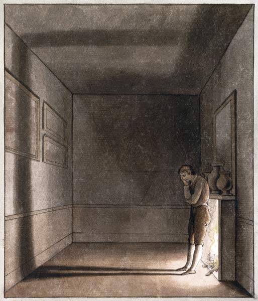 Der lange Schatten od Joh. Heinrich Wilhelm Tischbein