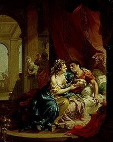 Antonius and Cleopatra. od Joh. Heinrich Wilhelm Tischbein