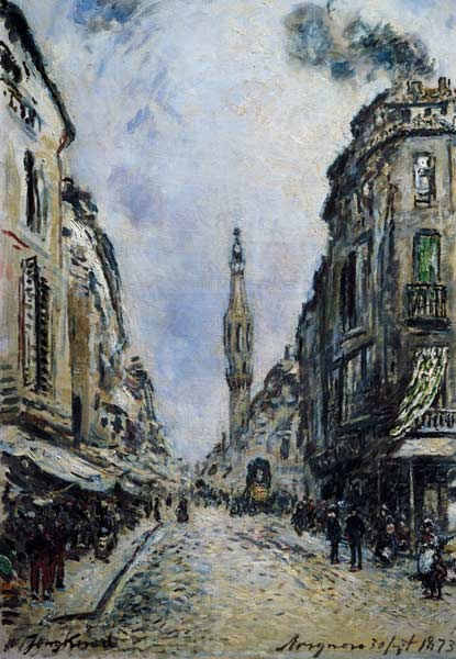 Avignon od Johan Barthold Jongkind