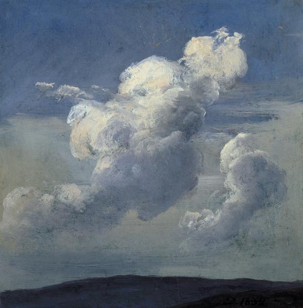Cloud Study od Johan Christian Clausen Dahl