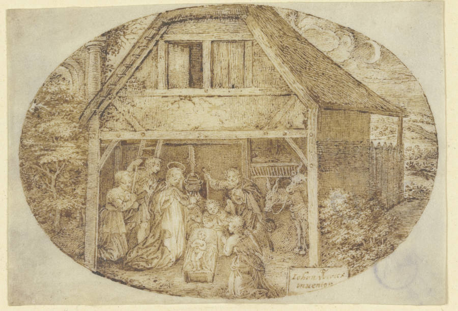 The Nativity od Johan Wierix
