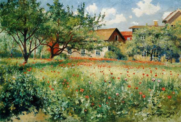 Poppy meadow od Johann Eric Ericson