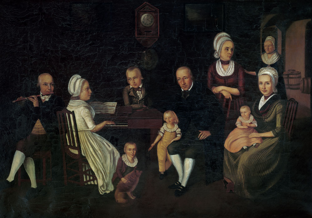 The family break in the boot copy of Berta Bruch od Johann Friedrich Dryander