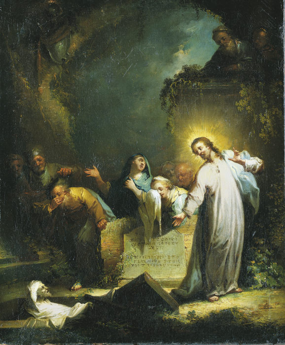 The Raising of Lazarus od Johann Georg Trautmann