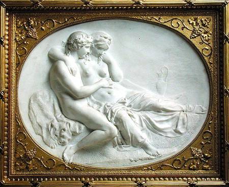 Bacchus comforting Ariadne od Johann Gottfried Schadow