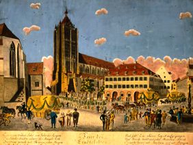 Reaping feast in Ulm on August 5th od Johann Hans