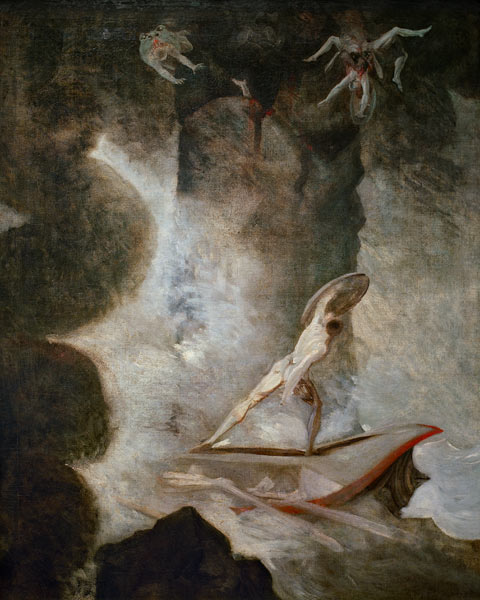 Ulysses between Skylla and Charybdis od Johann Heinrich Füssli