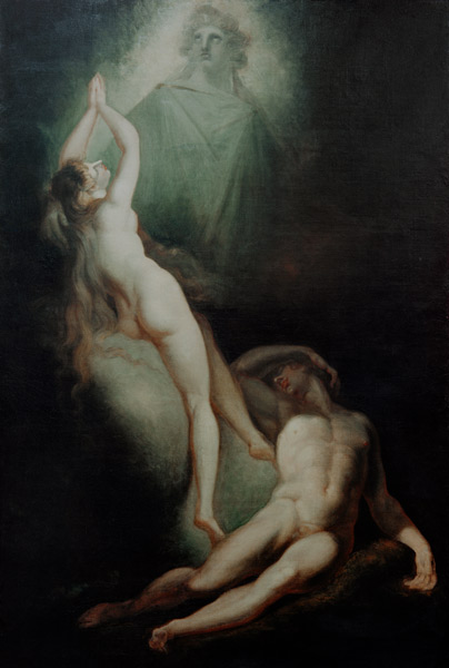 The creation of Eve od Johann Heinrich Füssli