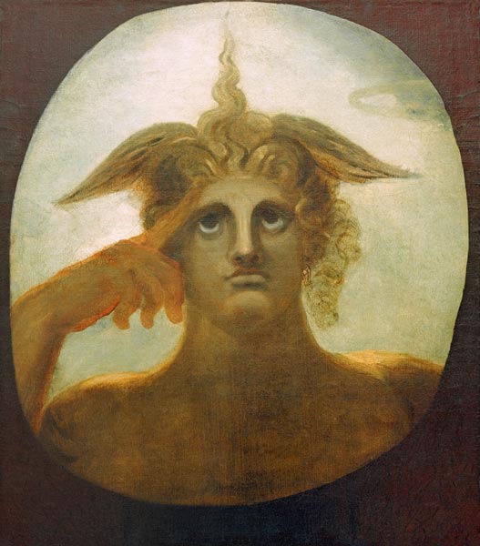 Head of Satan od Johann Heinrich Füssli