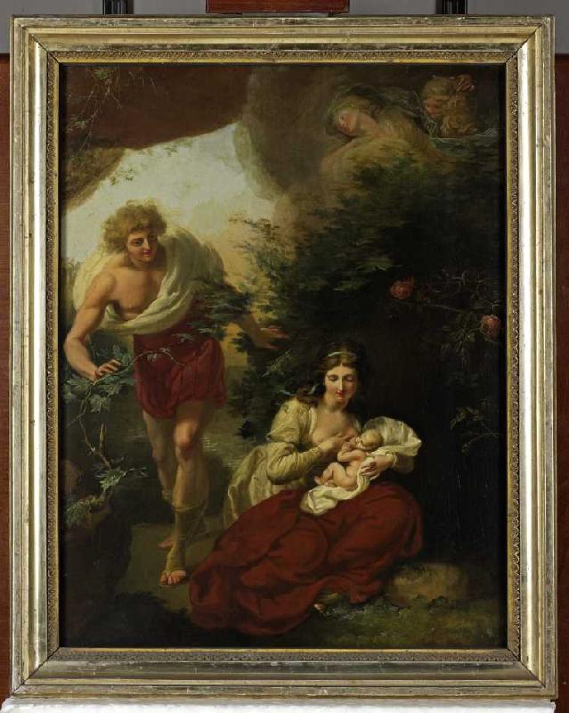 Szene aus Wielands 'Oberon' od Johann Heinrich Ramberg