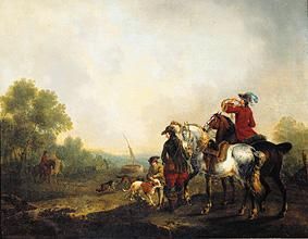 Hunting Party od Johann Jakob Schalch