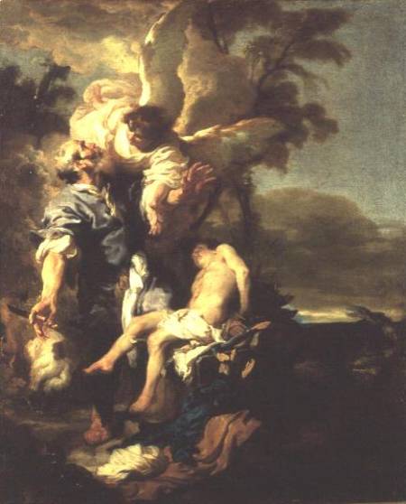 The Sacrifice of Isaac od Johann Liss or Lis or von Lys