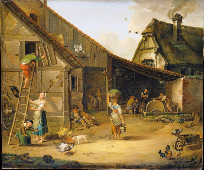 A Farm od Johann Ludwig Ernst Morgenstern