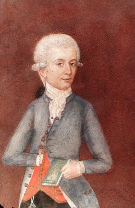 Wolfgang Amadeus Mozart od Johann Nepomuk della Croce