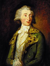 Portrait the Karol Daniel Friedrich Bach od Johann Peter von Langer