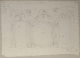 Der Altar von San Caesareo de Appia in Rom