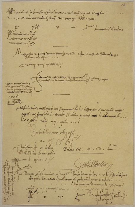 Die Nachschrift einer unbekannten Schrift od Johann Ramboux
