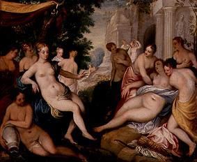 Diana and Callisto with nymphs od Johann Rottenhammer