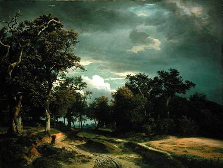 The Path on the Edge of the Wood od Johann Wilhelm Schirmer
