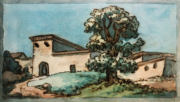 Italienisches Gutshaus od Johann Wolfgang von Goethe