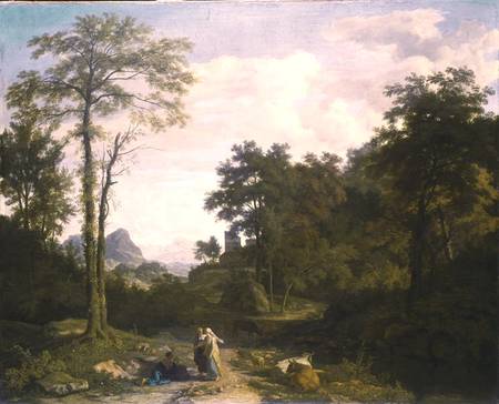 Arcadian Landscape od Johannes Glauber