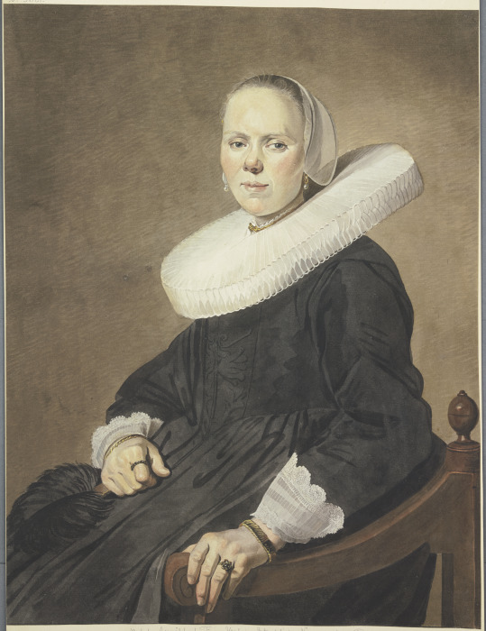 Bildnis einer Frau im Sessel od Johannes Pieter de Frey