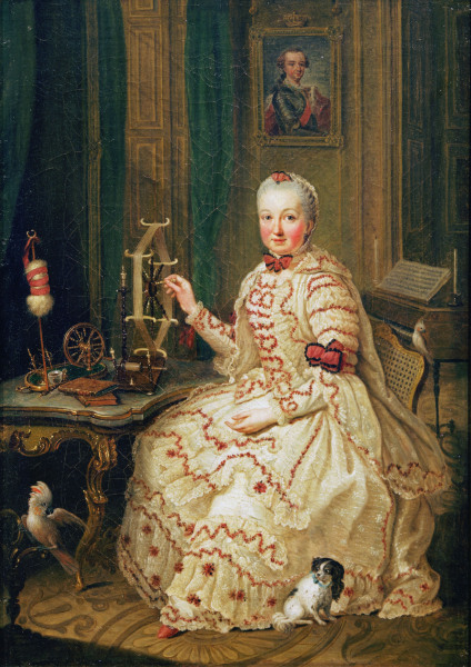 Maria Elisabeth Auguste von der Pfalz od Johann Georg Ziesenis