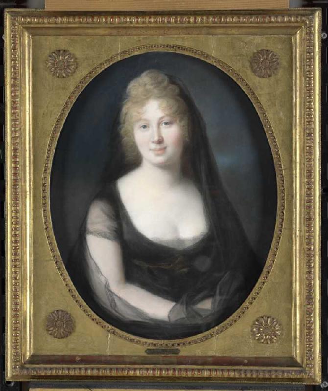 Prinzessin Friederike von Mecklenburg-Stelitz od Johann Heinrich Schroeder