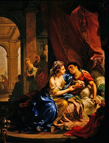 Anthony and Cleopatra od Johann Heinrich Tischbein