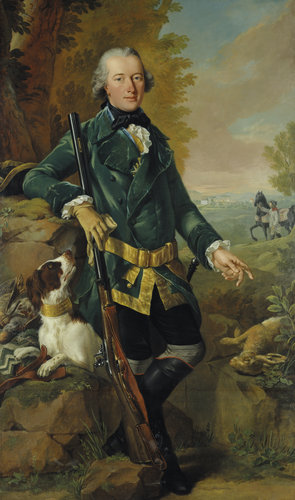 Bildnis Freiherr Emilius Ulrich von Donop od Johann Heinrich Tischbein