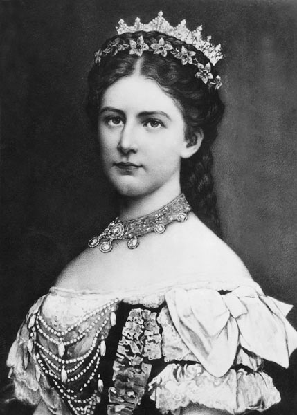 Elisabeth, Kaiserin (Franz Joseph I.)von Österreich und Königin von Ungarn od Johann Leonhard Raab