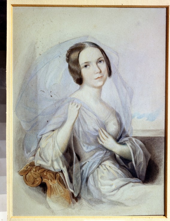 Portrait of the singer Henriette Gertrude Sontag (1806-1854) od Johann Nepomuk Ender