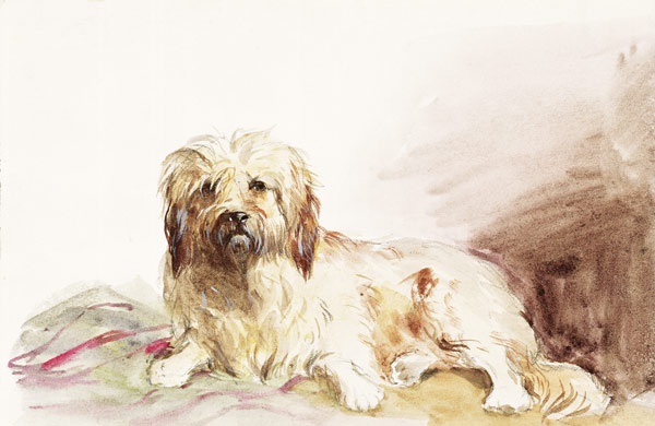 The Artist's Dog od John Adam P. Houston